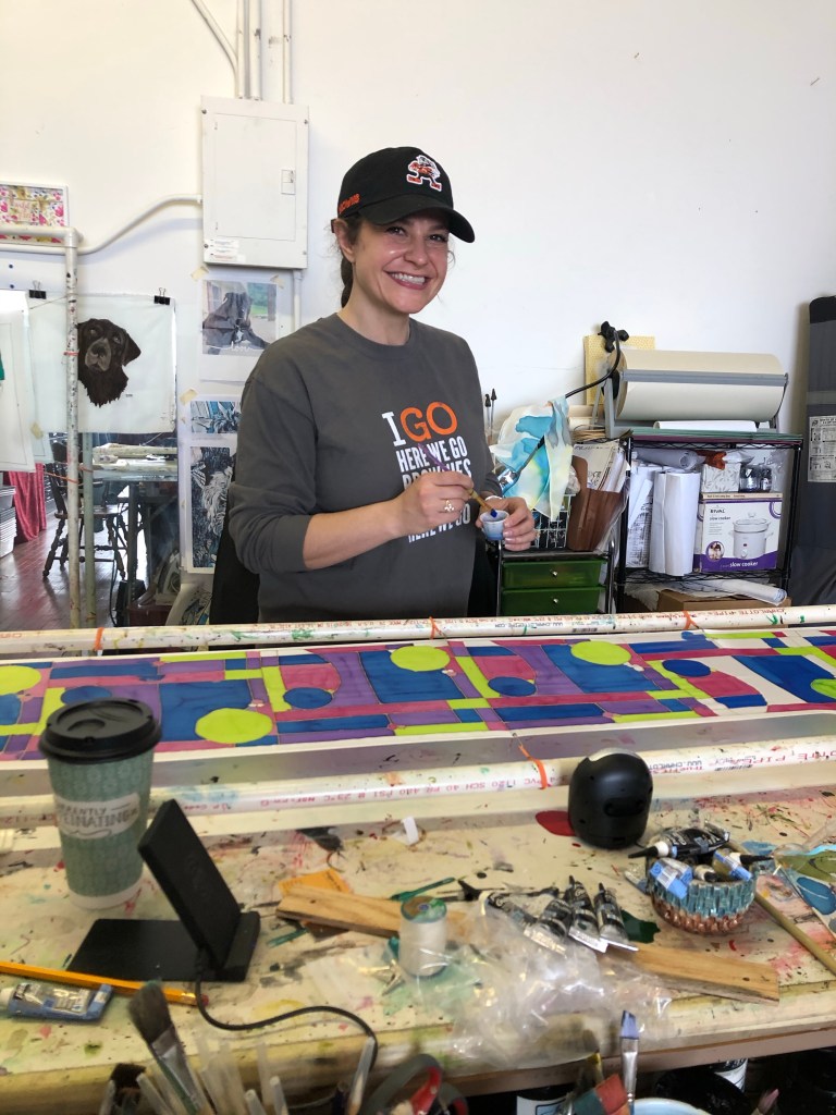 Get creative, try something different, and come out and play. You can say that you made a piece of wearable art at Images in Bloom Studio. Dates are available for February.