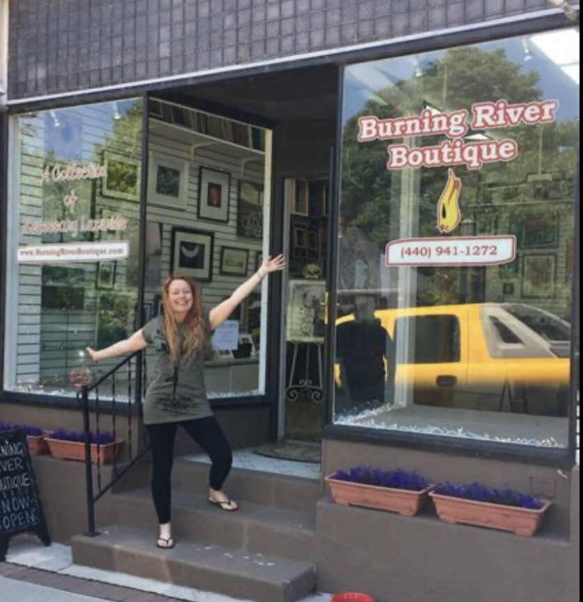 Burning River , Vermilion