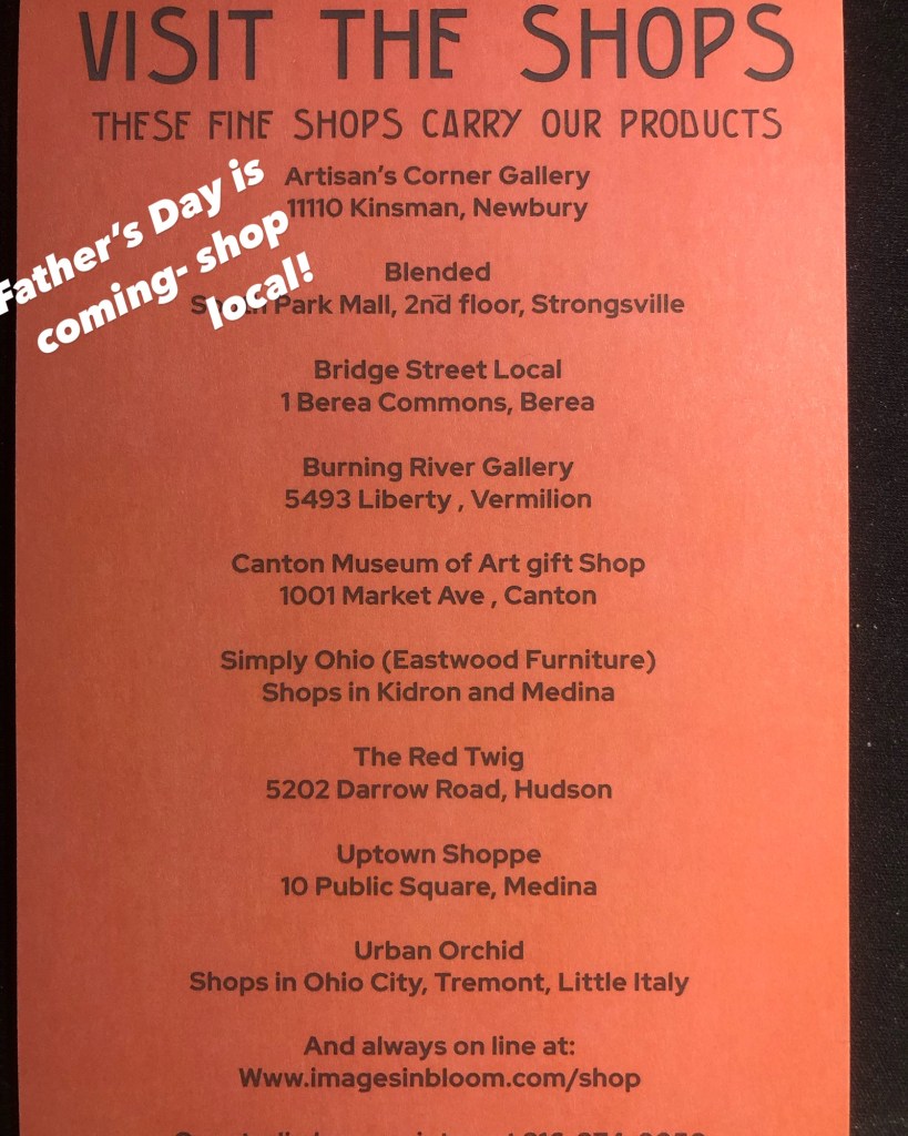 our list of fine shops that carry our products.